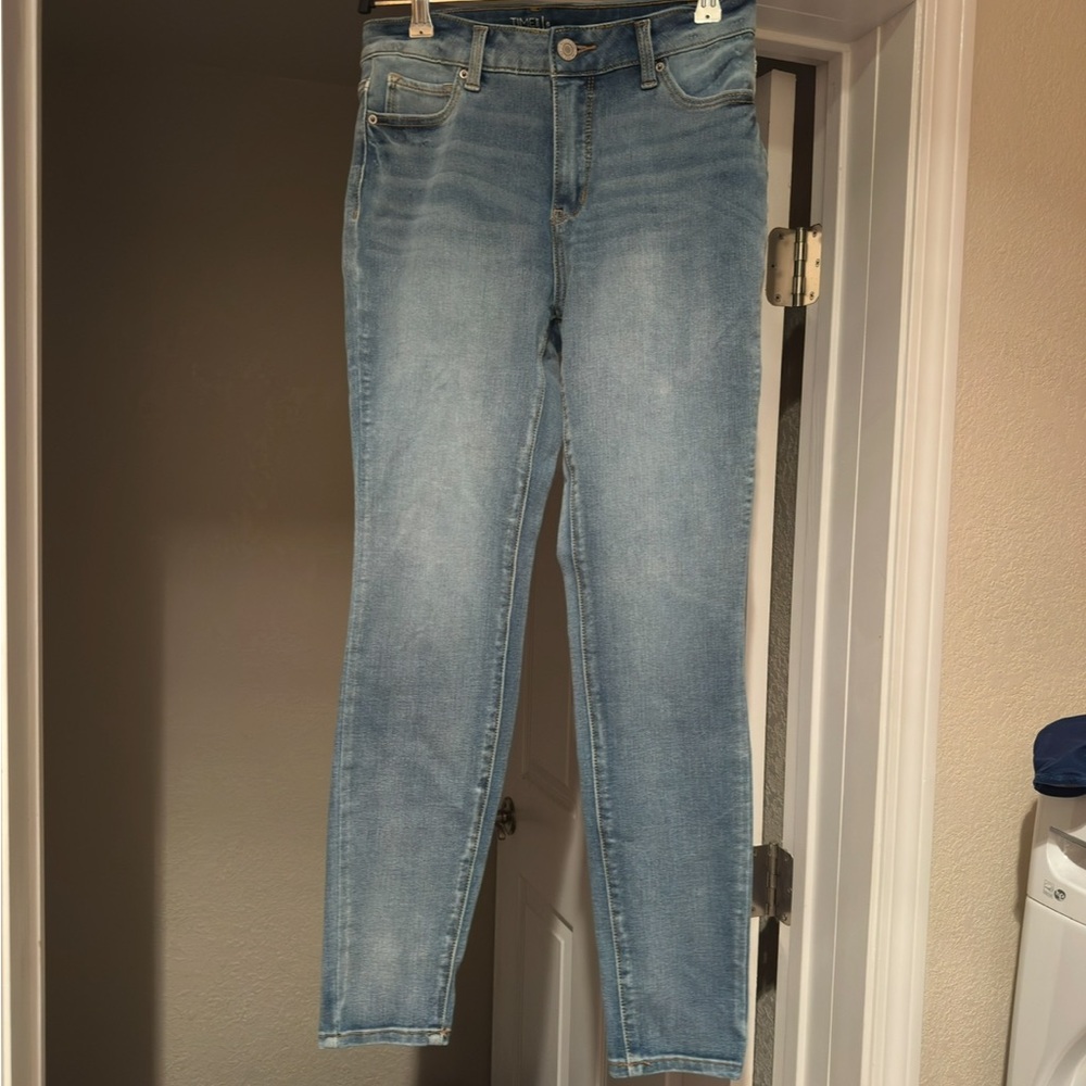 Time and Tru Blue Skinny Jeans
